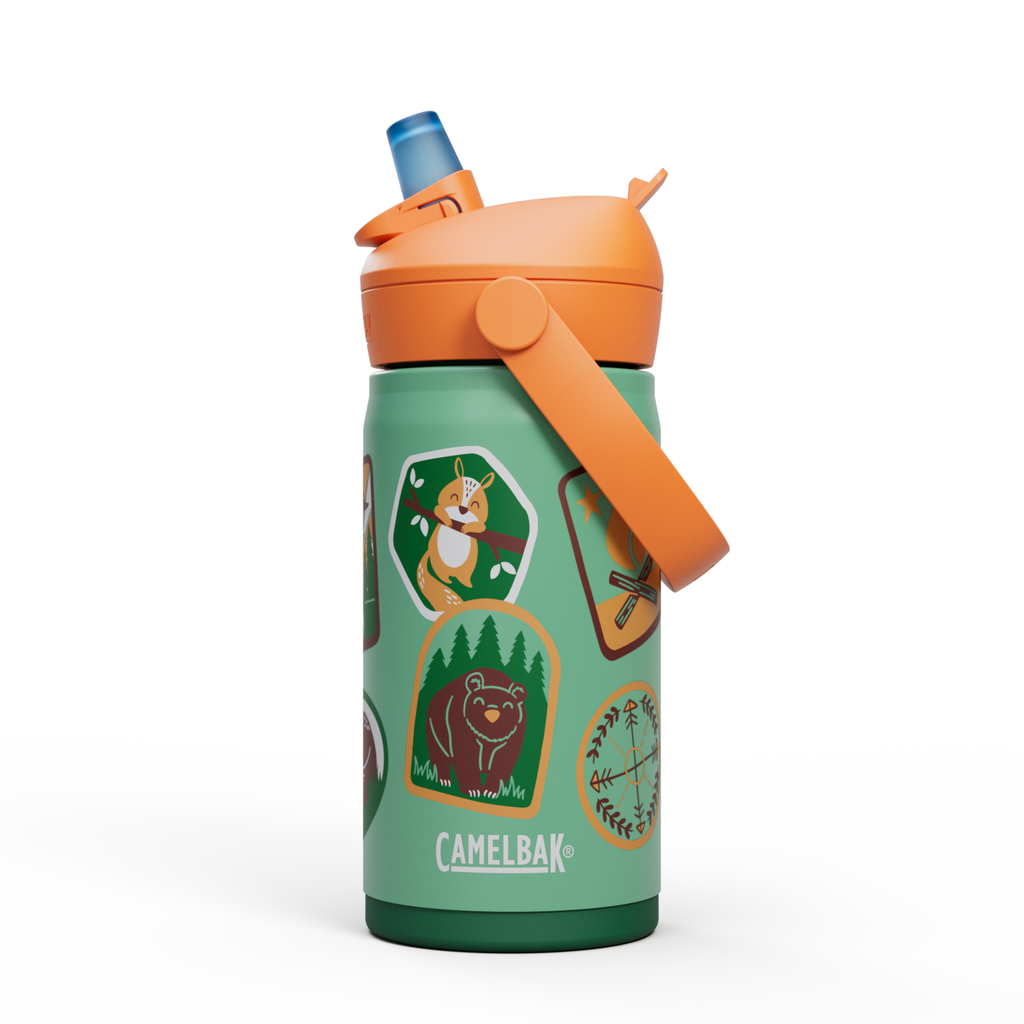 thrivetm-flip-straw-kids-12oz-bottle-insulated-stainless-steel-c9 nswfkxg1wq