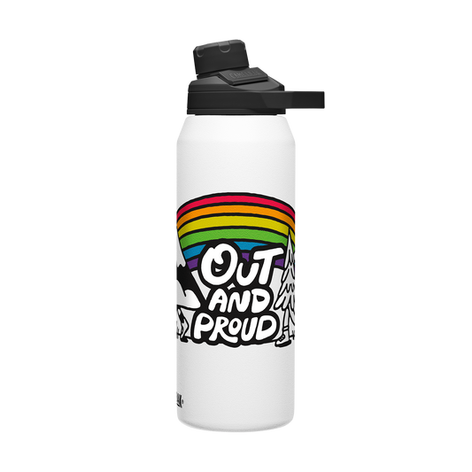chute-mag-32-oz-water-bottle-insulated-stainless-steel-plus-cleanup-kit-pride-collection-limited-edition-j3 xhvxlhasbo